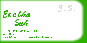 etelka suh business card